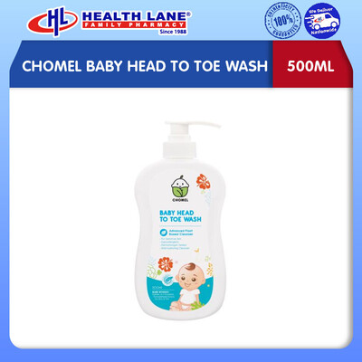 CHOMEL BABY HEAD TO TOE WASH (500ML)